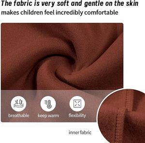 Fashion Kids Winter Tracksuit Set Hoodie Jogger Pants Unisex Sportswear Toddler Warm Fleece Corduroy Customized Windproof Quick - Product Image 6