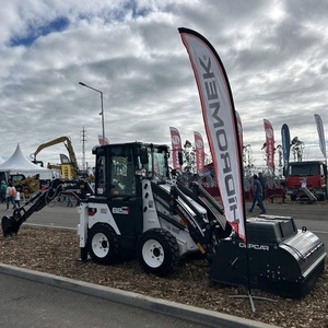 Chargeuse-pelleteuse TOP Hidromek HMK 62SS 4x4 Diesel, machine de construction avec chargeur frontal - Product Image 4