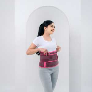 Corset en bambou nano élastique PT JTS supérieur, soutien maximal pour l'abdomen, la taille et le dos, respirant, lavable, post-partum - Product Image 2