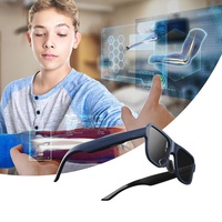 Nouvelles Lunettes Intelligentes 2024 à Réalité Augmentée 3D pour Scénarios Metaverse, Aide Auditive, Pliables, de Poche, Micro-LED, GPS 98%