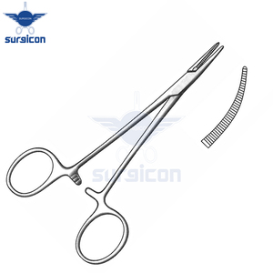 Pinza Hemostática Quirúrgica Halsted-Mosquito Artery de 12.5 cm / 5 Pulgadas, Curva, de Acero Inoxidable Premium - Product Image 6