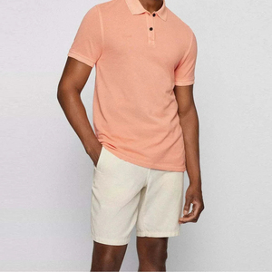 Ensemble chemise et short oversize pour homme, tenue coordonnée en coton, coupe décontractée, mode estivale, vente en gros, personnalisable - Product Image 2