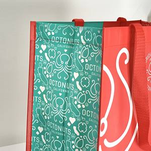 Bolsa de Mano Reutilizable de Polipropileno Laminado de Alta Capacidad para Compras al por Mayor con su Propio Logotipo OEM ODM - Product Image 2