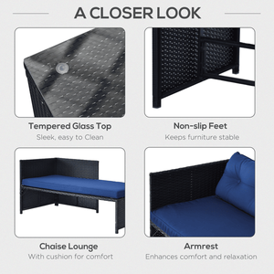 Patio Furniture Set with Pieces for Outdoor Living - Product Image 5