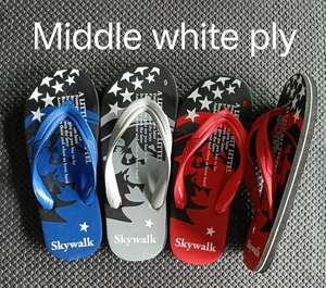 Tongs pour hommes de bonne qualité avec semelle intérieure blanche, idéales pour la plage, la salle de bain et le quotidien, disponibles en gros - Product Image 4