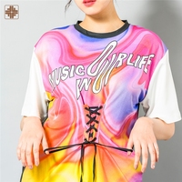 T-shirt Homme Oversize Tricoté Personnalisé à Manches Courtes Col Rond Streetwear Imprimé Graphique – Forte Visibilité pour le Branding