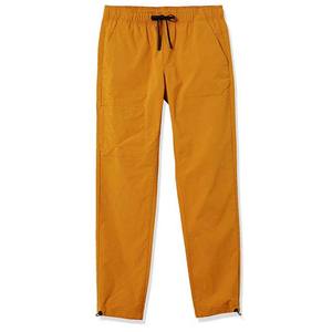 Pantalones Casuales de Lona para Hombre, 100% Algodón, Transpirables, Ecológicos, de Secado Rápido, Cintura Elástica con Cordón, Servicio Personalizado OEM - Product Image 1