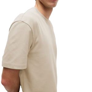 Logo personnalisé Slim Fit 100% coton T-shirts à manches régulières pour hommes T-shirts personnalisés de haute qualité bon produit - Product Image 4