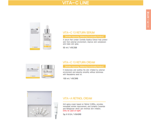 Kit Merikit Vita C, Set Coreano para el Cuidado de la Piel, Blanqueador Facial, Minimizador de Poros, Antiarrugas, Vitamina C, Ácido Hialurónico, Para Todo Tipo de Piel - Product Image 4