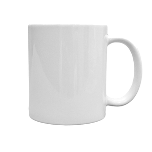Sublimation Blanks White <b>Ceramic</b> Porcelain Tumbler 350ml Eco-Friendly BPA-free <b>Lid</b> Coffee Tea Gift Premium Everyday Use Back - Product Image 5