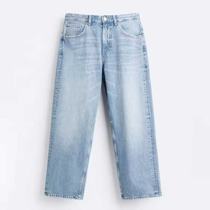 Jeans Anchos para Hombre al por Mayor, Estilo Retro Clásico, Holgados, Hip Hop, Vintage, Streetwear - Product Image 2