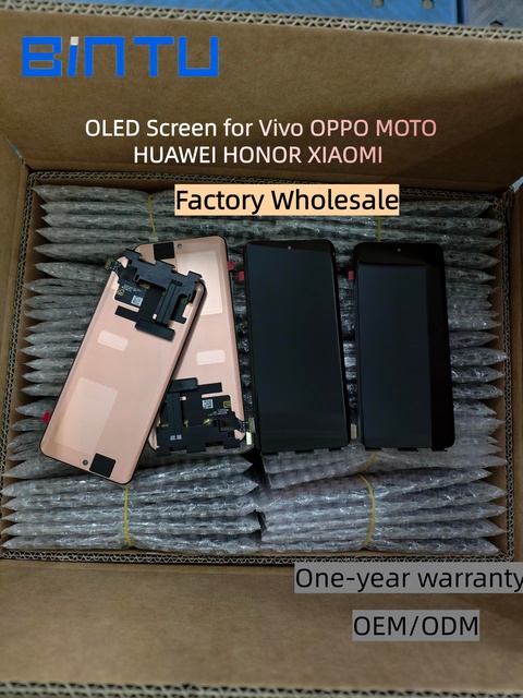 Wholesale Layar OLED AMOLED LCD Screen Replacement for Xiaomi Huawei Oppo Vivo Honor Moto Tecno GooglePixel Mobile Phone Display