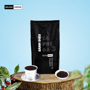 กาแฟเวียดนาม ซานดีอู เบอร์ 3 คั่วกลาง ขายส่ง รับผลิตแบบ OEM แบรนด์ส่วนตัว กาแฟมิลาน - Product Image 1
