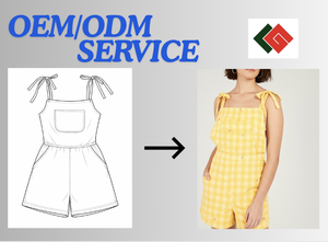 Fabricante Vietnamita de Bodys de Verano para Mujer, Diseño Personalizado, OEM ODM, Ropa de Calle de Verano, Mono Personalizable - Product Image 5