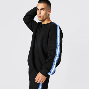 Conjunto Deportivo de Dos Piezas para Hombre, Estilo Urbano, Invernal, con Logotipo Personalizado OEM - Product Image 1
