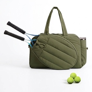Sac de pickleball portable en nylon pour l'extérieur, sac de sport avec compartiment à chaussures indépendant, sac de voyage fitness léger et de rangement - Product Image 3