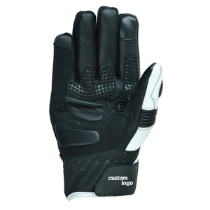 Gants de moto en cuir de qualité supérieure pour motocross, protection rigide en fibre de carbone, respirants, compatibles écran tactile, pour usage extérieur - Product Image 3