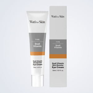 Mejor crema para ojeras coreana K-Beauty Whatiforskin Snail Vitamin Skin Booster EyeCream Hecho en Corea - Product Image 6