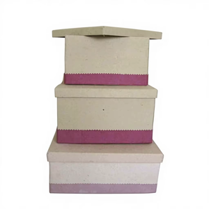 Customizable Logo Solid <b>Box</b> Made Of Card Board And Recycled Paper in Rectangle Shape For <b>Gifts</b> And <b>Christmas</b> Packaging <b>Box</b> - Product Image 1