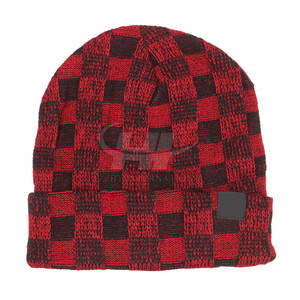 หมวกบีนนี่ขนสัตว์แท้ 100% สำหรับฤดูหนาว ขายดีที่สุด พร้อมพิมพ์ลายดิจิทัล ปรับแต่งผ้าและโลโก้ได้ - Product Image 3