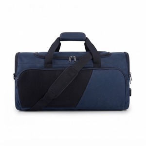 Unisex Heavy Duty Polyester Gym Duffle <b>Bag</b> Lock Zipper Closure Shoe <b>Compartment</b> for Sports <b>Travel</b> Outdoor Use (Customizable) - Product Image 1