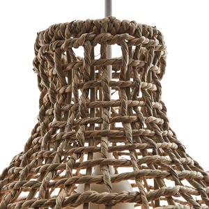 Wholesale Price Vietnam Seagrass Lampshade Handmade Wicker <b>Light</b> Shade for Hotel Restaurant - Product Image 3