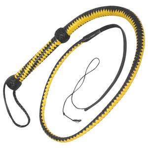 Fouet en nylon de 4 à 16 pieds, design personnalisé, fabriqué à la main, 12 brins, fouet d'équitation pour chasseurs - Product Image 1