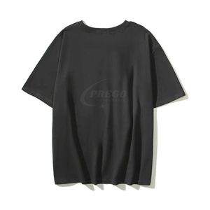 Camiseta Extra Grande de Algodón con Estampado Puff de Alta Calidad para Hombre, 2026, Camiseta Personalizada de Peso Pesado para Hombre - Product Image 3