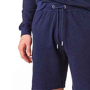 Ensemble deux pièces homme grande taille sportif streetwear en molleton avec logo personnalisé imprimé motif uni printemps - Product Image 3