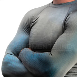 Customized Your Own Design Men <b>Compression</b> <b>Shirts</b> Quick Dry Long Sleeves Men <b>Compression</b> <b>Shirts</b> - Product Image 5