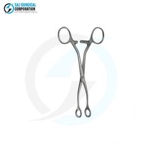 Pinzas Ovárias Doyen, Instrumento Quirúrgico Manual de Acero Inoxidable, Certificado CE Clase II, para Manipulación Segura de Tejidos Ginecológicos - Product Image 3