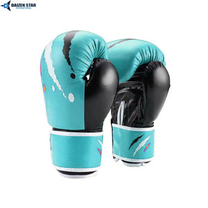 High Quality PU Leather Boxing <b>Gloves</b>, Professional Training Sparring <b>Gloves</b> with Shock Absorption Padding - Product Image 5