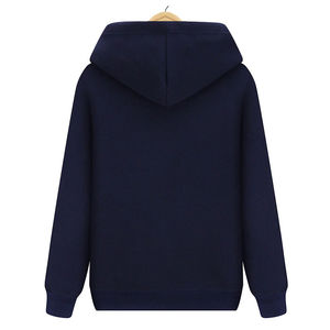 เสื้อฮู้ดผ้าฟลีซปักโลโก้ตามสั่ง ขายส่ง เสื้อฮู้ดหนานุ่มสำหรับผู้ชายและผู้หญิง ผ้าฝ้าย 100% เสื้อฮู้ดแบบสวม Unisex - Product Image 4