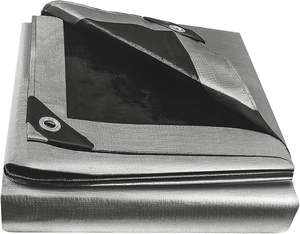 Multi-Use Tarpaulin Waterproof Black PE Coated Cotton Fabric in Multiple Colours Industrial Tarpaulin - Product Image 4