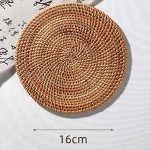 Bolso de Mimbre Pintado a Mano, Diseño Circular, Decoración para el Hogar, Artesanía Ecológica, 100% Libre de Impuestos, Navidad, San Valentín - Product Image 6