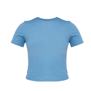 Camiseta blanca de algodón pesado de alta calidad, nuevas tendencias, manga corta, informal, OEM, camisetas lisas en blanco, logotipo de talla grande - Product Image 2