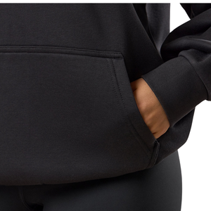 Sudadera con Capucha Oversize Personalizada para Mujer, de Algodón Premium, Forro Polar, Cierre Frontal Sólido, Corte Relajado, Hombros Caídos, Bolsillo Canguro, Estilo Casual - Product Image 6
