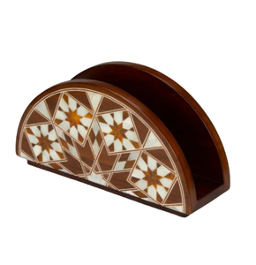 Caja de servilletas decorativa hecha a mano, vajilla personalizada, caja de madera para papel de seda, uso doméstico y hotelero - Product Image 6