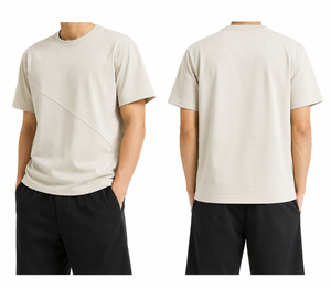 Men's O-Neck Short Sleeve Cotton T-<b>Shirt</b> Solid <b>Colour</b> Regular Fit Casual Style Knitted Jersey Fabric Premium Quality T-<b>Shirt</b> - Product Image 3