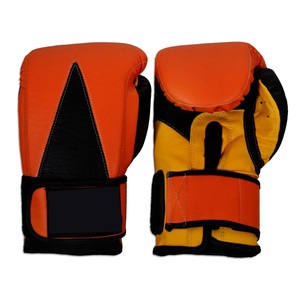 Guantes de Boxeo de Cuero Cómodos para Usar, Venta al por Mayor, Fácil Control del Sudor, Protección de Nudillos, Guantes de Boxeo para Entrenamiento de Artes Marciales - Product Image 1