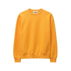 Custom Logo Men's Crewneck Sweatshirt Heavyweight Blank Oversized <b>Pullover</b> <b>Jumper</b> Premium Terry Fleece Drop Shoulder Hoodie - Product Image 2