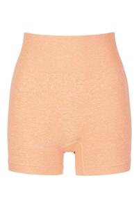 Ensemble de vêtements de sport pour femmes en tricot, haut court à manches courtes, short au-dessus du genou, couleur unie, respirant, sportif, pour la gym et le yoga - Product Image 4