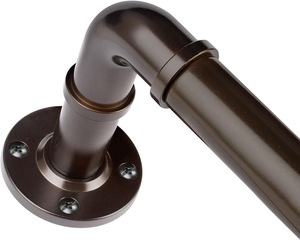 Barra de Cortina Extensible Industrial de 25 mm con Ojales para Cortinas Opacas - Product Image 1