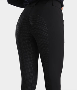 Pantalons d'équitation pour femmes, grip intégral, professionnels, respirants, tissu extensible, pantalons d'équitation à grip intégral - Product Image 5