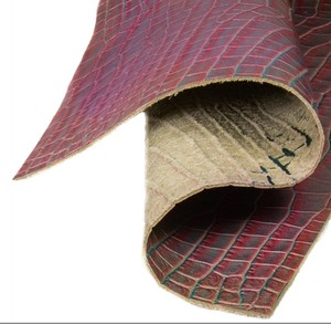 Cuir véritable souple de haute qualité, feuilles gaufrées pour chaussures, ceintures, sacs à main, vêtements, fournitures d'artisanat, couleurs personnalisées, vente en gros - Product Image 1