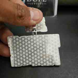 Pendentif Hip Hop personnalisé en acier inoxydable serti de diamants, avec 12,85 CT de diamants de laboratoire, pour unisexe, toutes occasions - Product Image 6