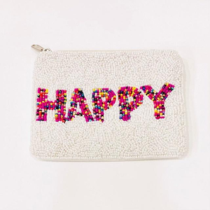 Affordable Handmade Beaded Coin <b>Pouch</b> Small Zipper Purse Ethnic <b>Mini</b> Wallet for Women At Cheap Price - Product Image 3