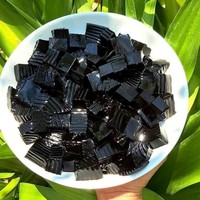 Bolsa de polvo de gelatina de hierba negra de primera calidad para un sabor rico y una textura suave en postres y bebidas frías