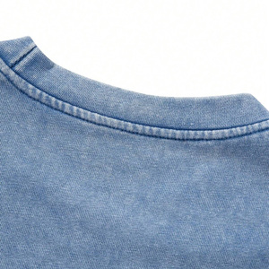 Camiseta Oversize Moderna para Hombre y Mujer, Lavada al Ácido, Personalizable, Estilo Urbano Vintage para Mercados Minoristas - Product Image 3