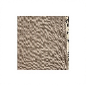 Tissu en tweed polyester à motif chevrons, couleur dorée et marron, 300 g/m², anti-boulochage, double face, qualité supérieure - Product Image 1